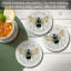 Paquet de 4 sous-verres ronds absorbants Summer Buzz