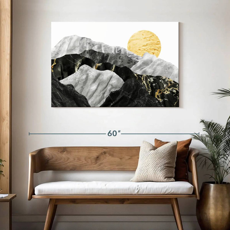 Avery Marble Landscape IV, 30" H x 45" W