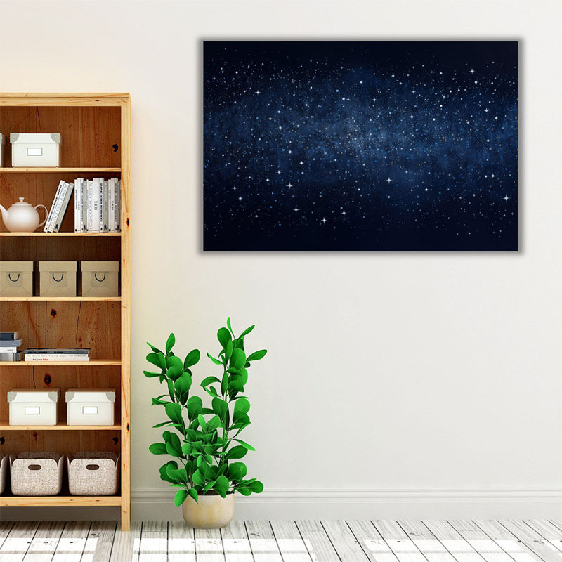 Starlit Minimalism 2, 12" H x 18" W