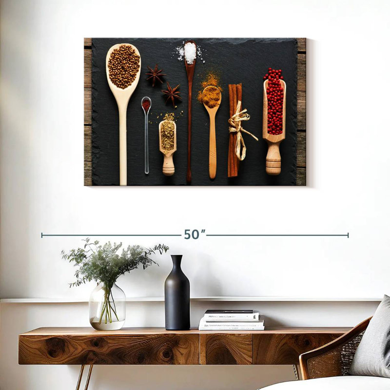 Yarlin Kitchen Spices, 24" H x 36" W