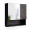 Birkan 54cm x 55cm Surface Mount Mirror Cabinet-60528818