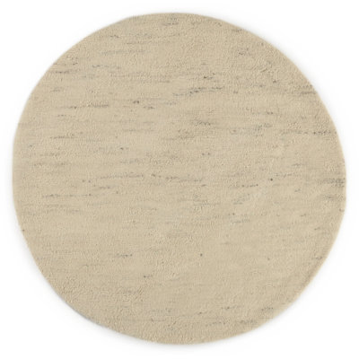 Pinney Hand Knotted Wool Beige Rug