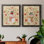 «Holly Days Snowman», ensemble de 2 reproductions d'art