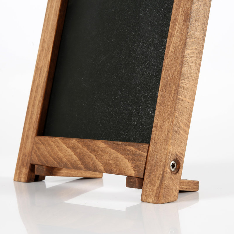 MT Displays No Fiberboard Freestanding Chalkboard