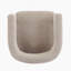 Fauteuil d'appoint rembourré Boucle-351347386