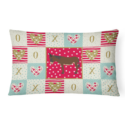 Patchwork Outdoor Throw Pillow