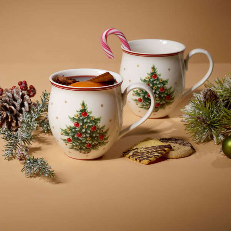 Villeroy & Boch Jouets Delight Petit déjeuner pour 2, rouge, ensemble 6 pièces