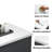 Alala Wall Mounted Single Bathroom Vanity With Engineered Stone Top