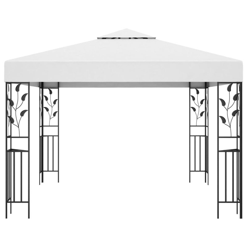 Bessoir 3m x 3m Steel Party Tent, White