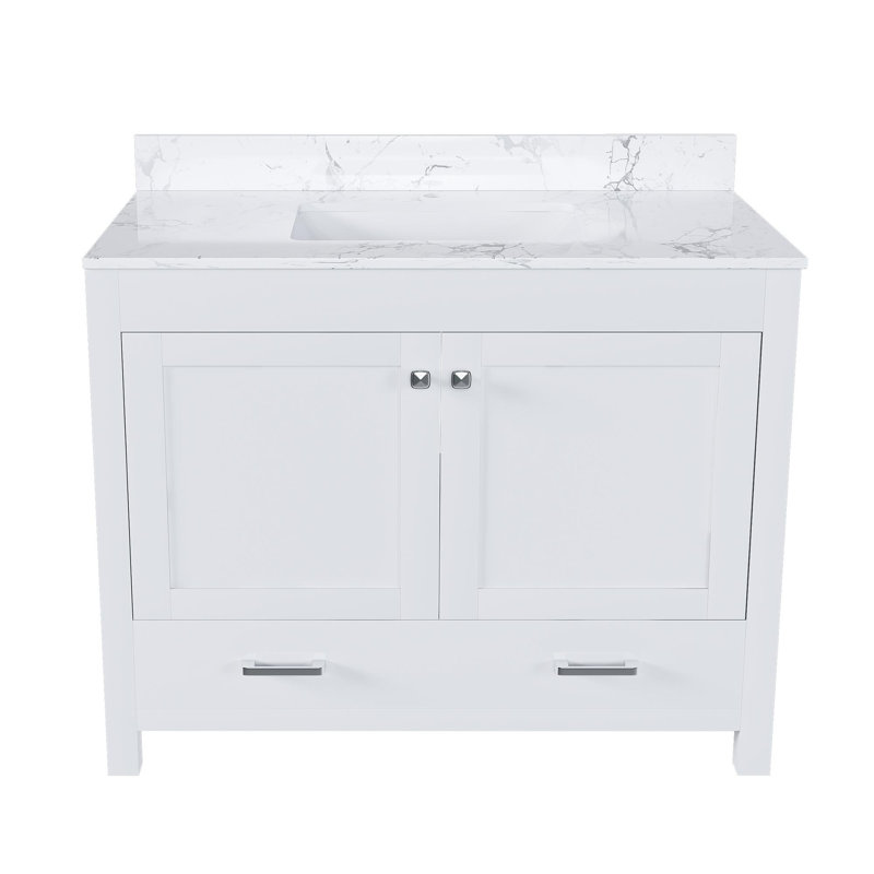 Meuble-lavabo simple autoportant 43 po avec lavabo