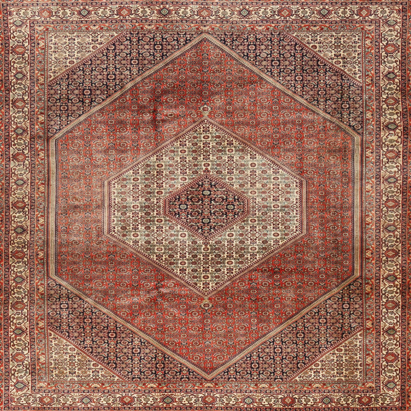 Oriental Indoor Rug, Square 5'