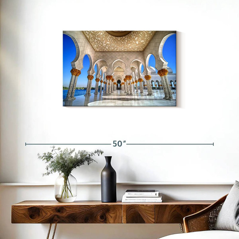 Ravi Elegant Sheikh Zayed Mosque, 20" H x 30" W