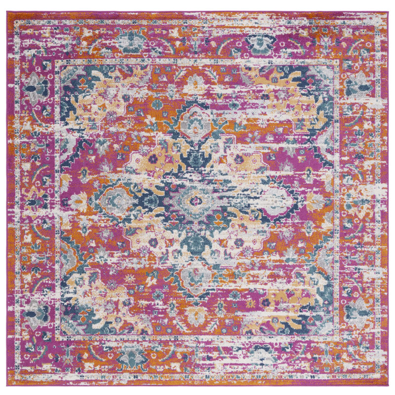 Demnan Area Rug, Square 155cm