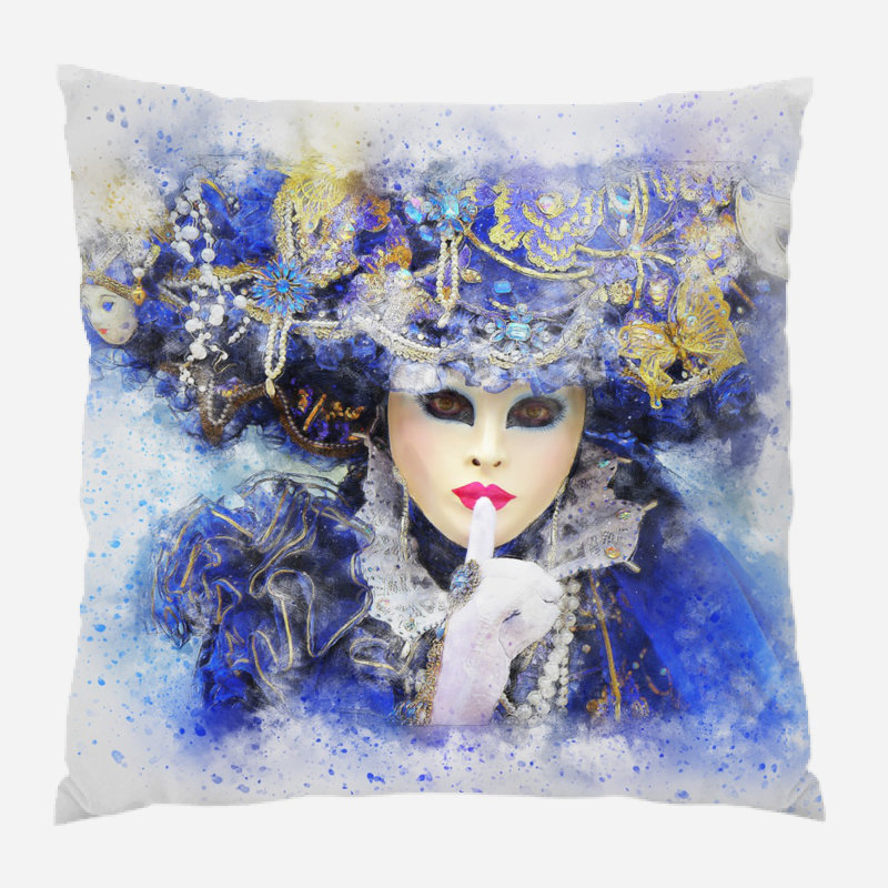 Coussin décoratif, Microsuède, Intérieur