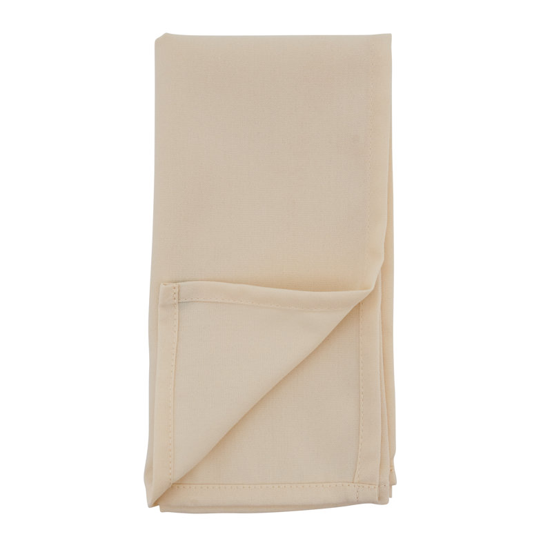 Serviette 20 "Evansville, Ivoire