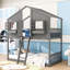 Lit superposé simple au-dessus de simple Aleks Kids-890840755