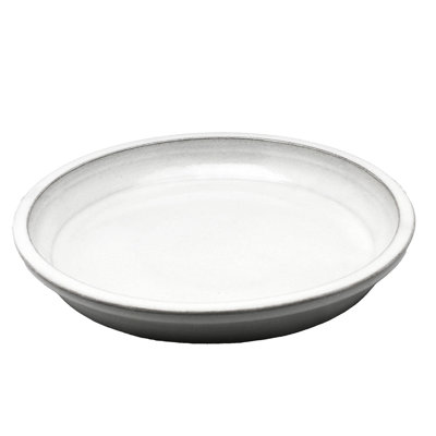 Round Saucer 15" Medium Glazed Ceramic