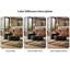 Table basse de style italien minimaliste