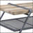 Oak And Sandy Grey 1-Shelf Coffee Table