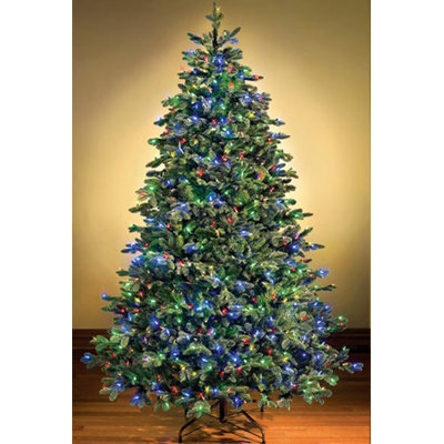 9' Light Pine Christmas Tree