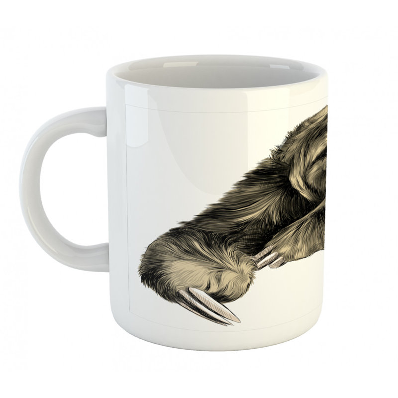 Grande tasse à café sloth