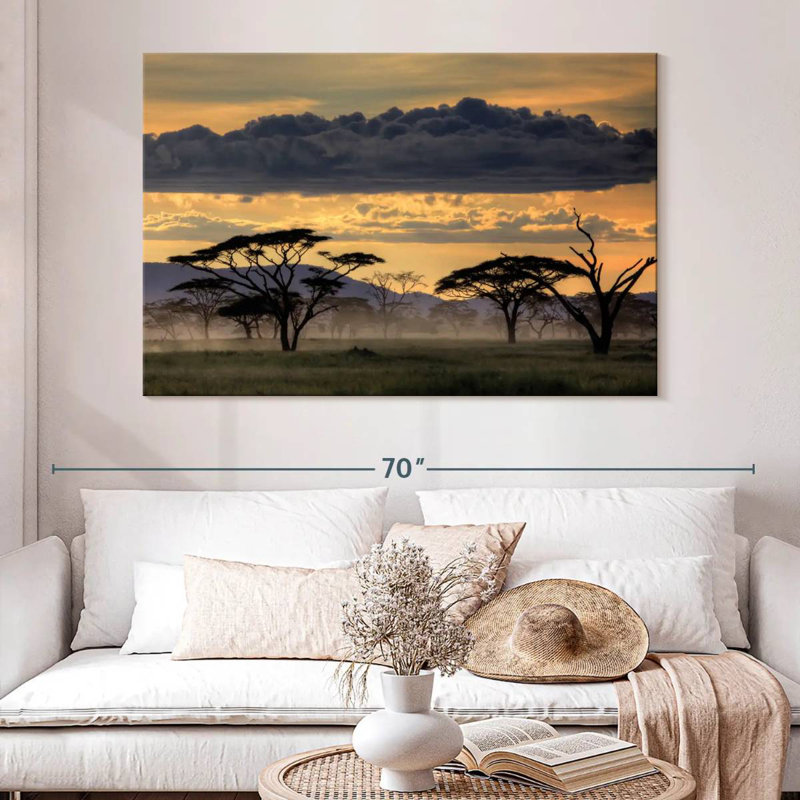 Nicci Good Evening Tanzania, 34" H x 51" W