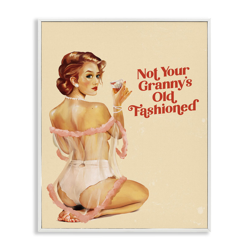 «Not Your Granny's Old Fashioned», estampe numérique par The Whiskey Ginger bk-077, H 14 po x l 11 po