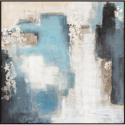 Floater Frame Painting on Canvas