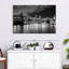 Impression sur toile Brooklyn Bridge At Night-1726096909