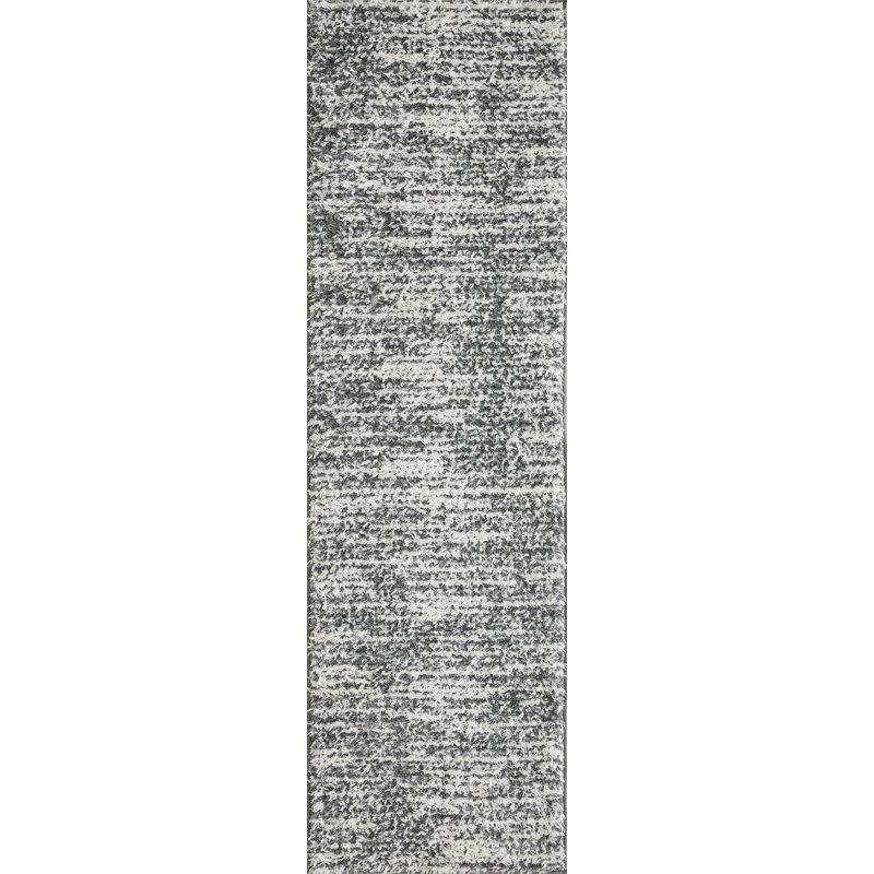 Horey Performance Striped Indoor Rug, Runner 2' x 6'7"