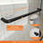 44" - 48" W x 72" H Adjustable Semi-Frameless Sliding Shower Door, Bypass Bath Enclosure with 1/4"(6mm) ANSI Tempered Safety Glass-118588482
