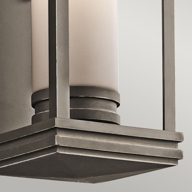 Charlestown Outdoor Wall Lantern, 45.1cm H x 17.8cm W x 19.6cm D