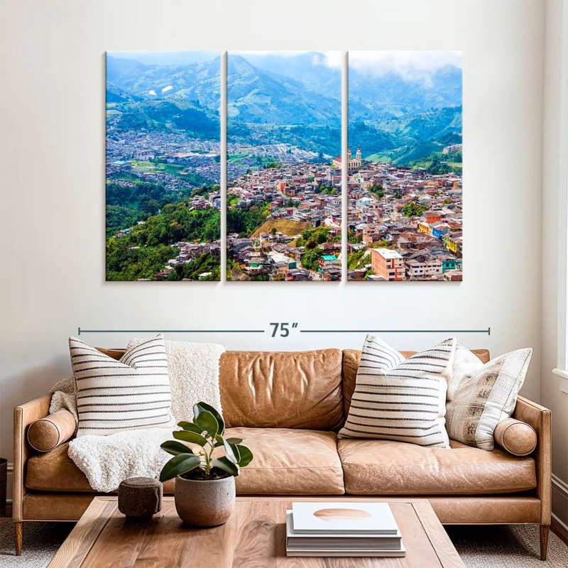 Point de vue de Sireci Manizales, Colombie, H 42 po x l 65 po