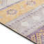 Tapis mauve / blanc / jaune tissé à la machine Wattson Southwestern-128402139