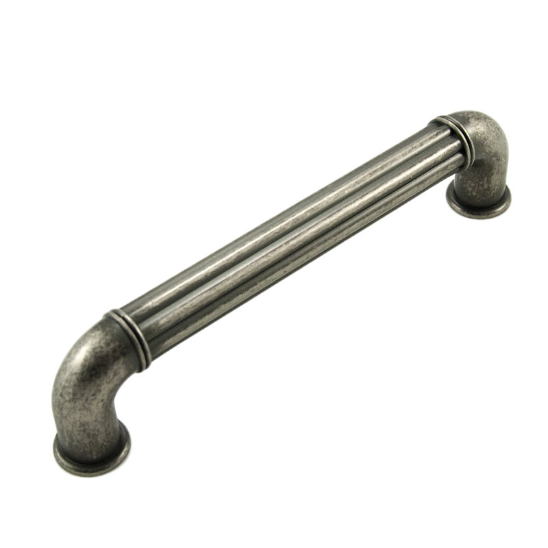Poignée barre 5 po Corcoran, Nickel patiné