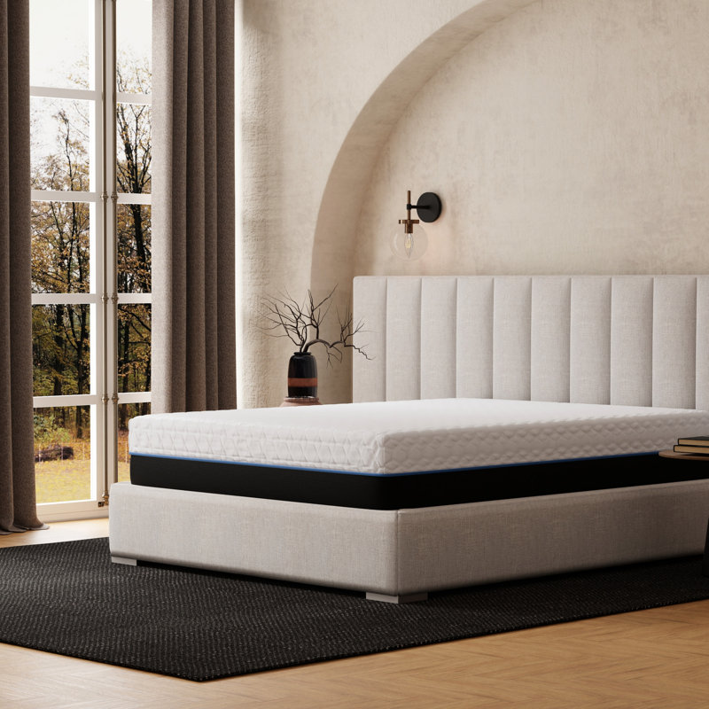 12" King Mattress, Copper Foam With Marble Gel And A Cooling Sleep Surface Mattress 12 Inch, Soft Memory Fabric Cover, Great Support Feel