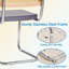 Chairs - Scandinavian Velvet Dining Chair - Rattan Back Chair - Metal Legs-918166190-918166234