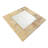 Brinton Wood Flat Wall Mirror