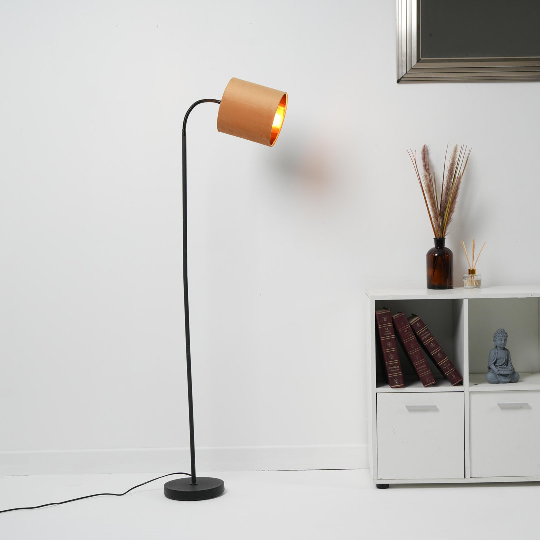 Giovoni 173cm Black Arched Floor Lamp
