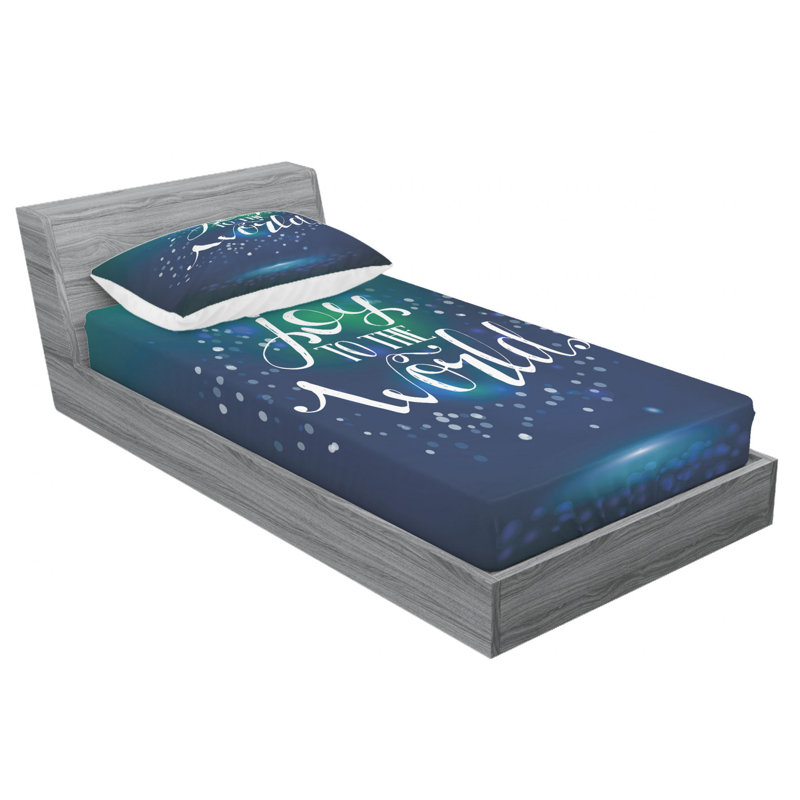 Microfiber Sheet Set, Twin Sheet Set with Fitted Sheet