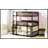Twin Size Triple Rubber Wood Bunk Bed