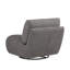 Fauteuil d'appoint pivotant rembourré Nita-107364820
