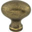 Egg 1 1/4" Length Oval Knob-19155386