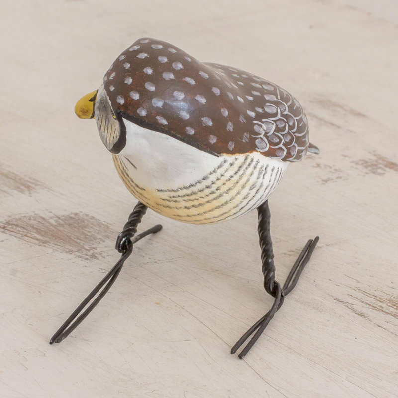Figurine en céramique Sayle Hawk Owl