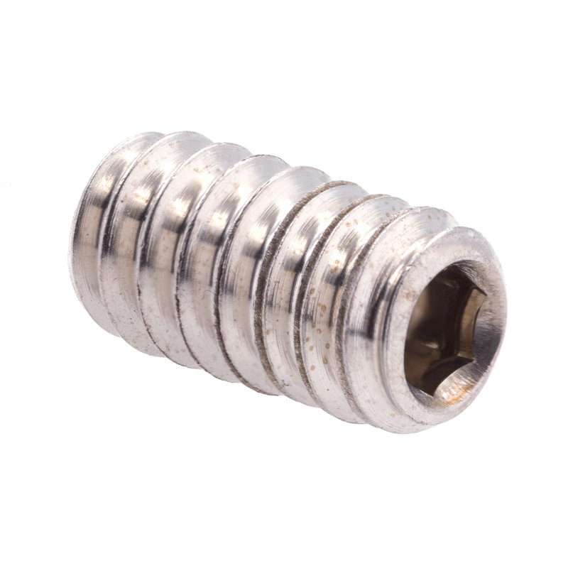 Socket Set Screws, #10-24 X 5/16 in, Grade 18-8 Stainless Steel (25 Pack), 4.3" H x 2.95" W x 0.4" D, Stainless Steel