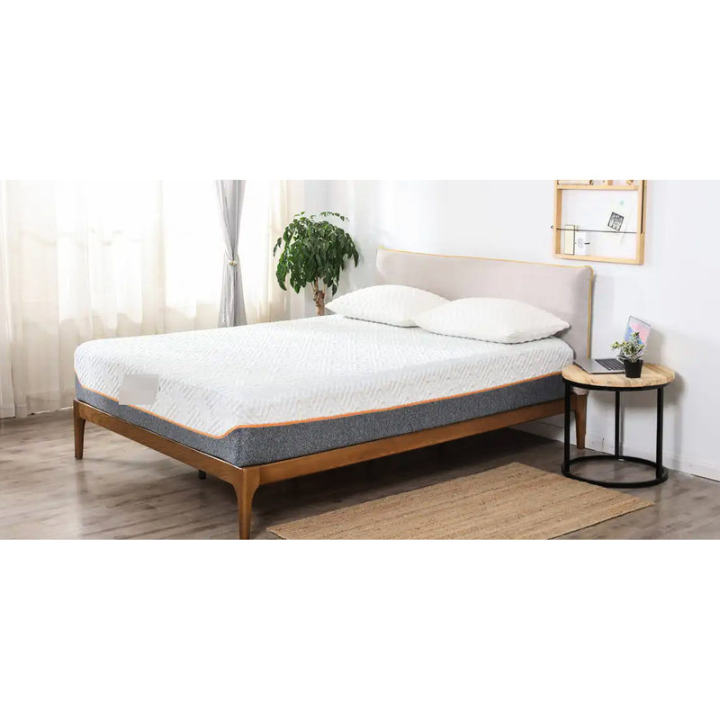 Matelas grand 11,5 po - mousse viscoélastique imprégnée de gel, fermeté moyenne, blanc doux et support
