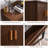 Brown Accent Cabinet