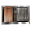 Pro Series 33'' L Stainless Steel Single Basin Kitchen Sink