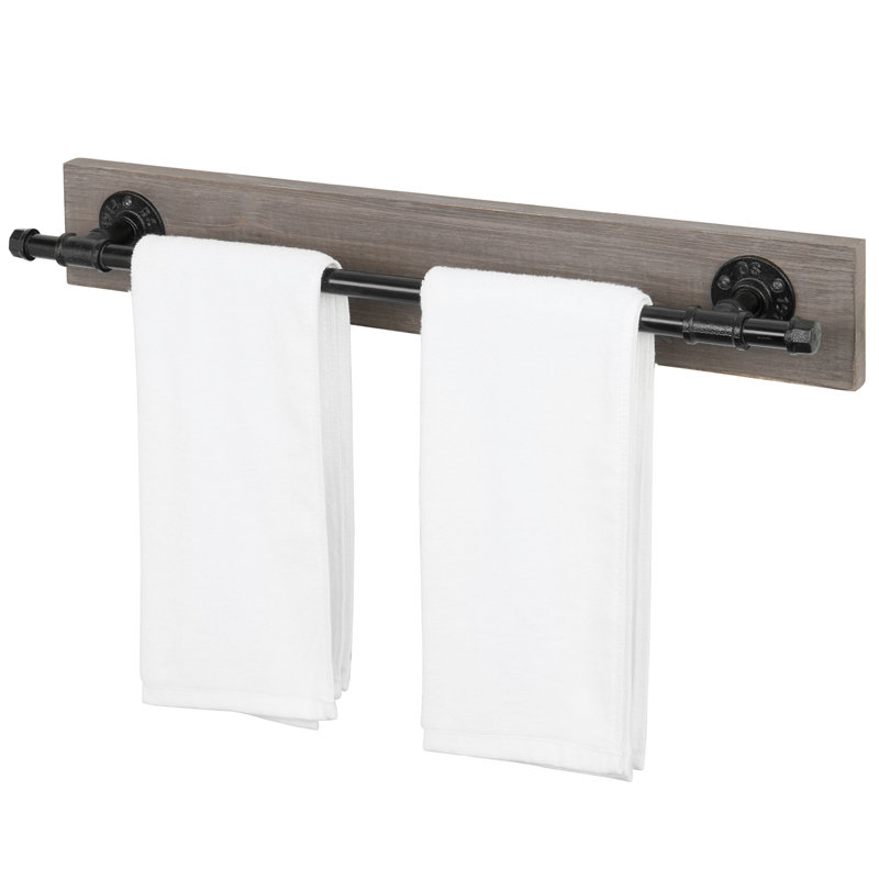 Wall Mounted Metal Pipe Towel Bar
