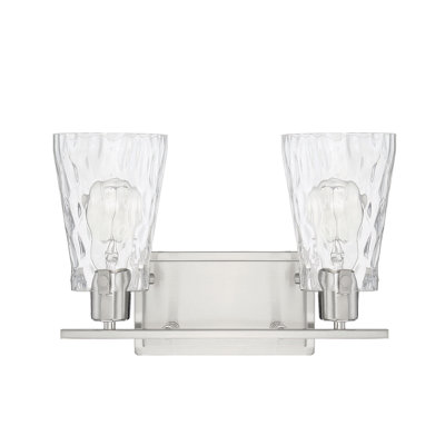 Luminaire pour meuble-lavabo de salle de bain 2 lumières Savoy House